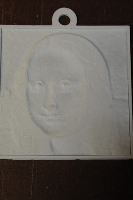 ◦ FabLab Muenchen_Laser Höhenprofil als Gußform. Mona Lisa_Ph typiconia_2016.JPG